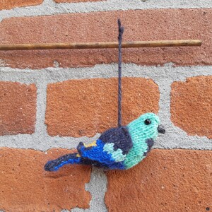 Tanagers: a knitting pattern book for in-house bird watching image 8