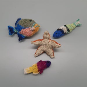 Caribbean reef fish knitting pattern image 3