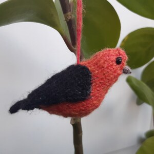 Tanagers: a knitting pattern book for in-house bird watching image 3