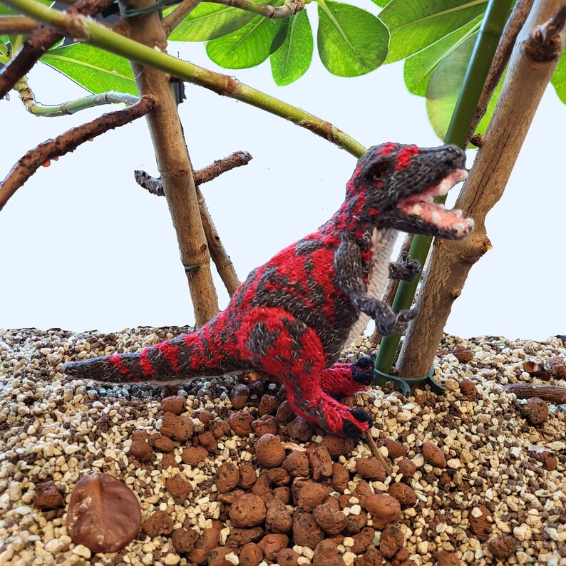 Allosaurus (knitting Pattern) - Etsy
