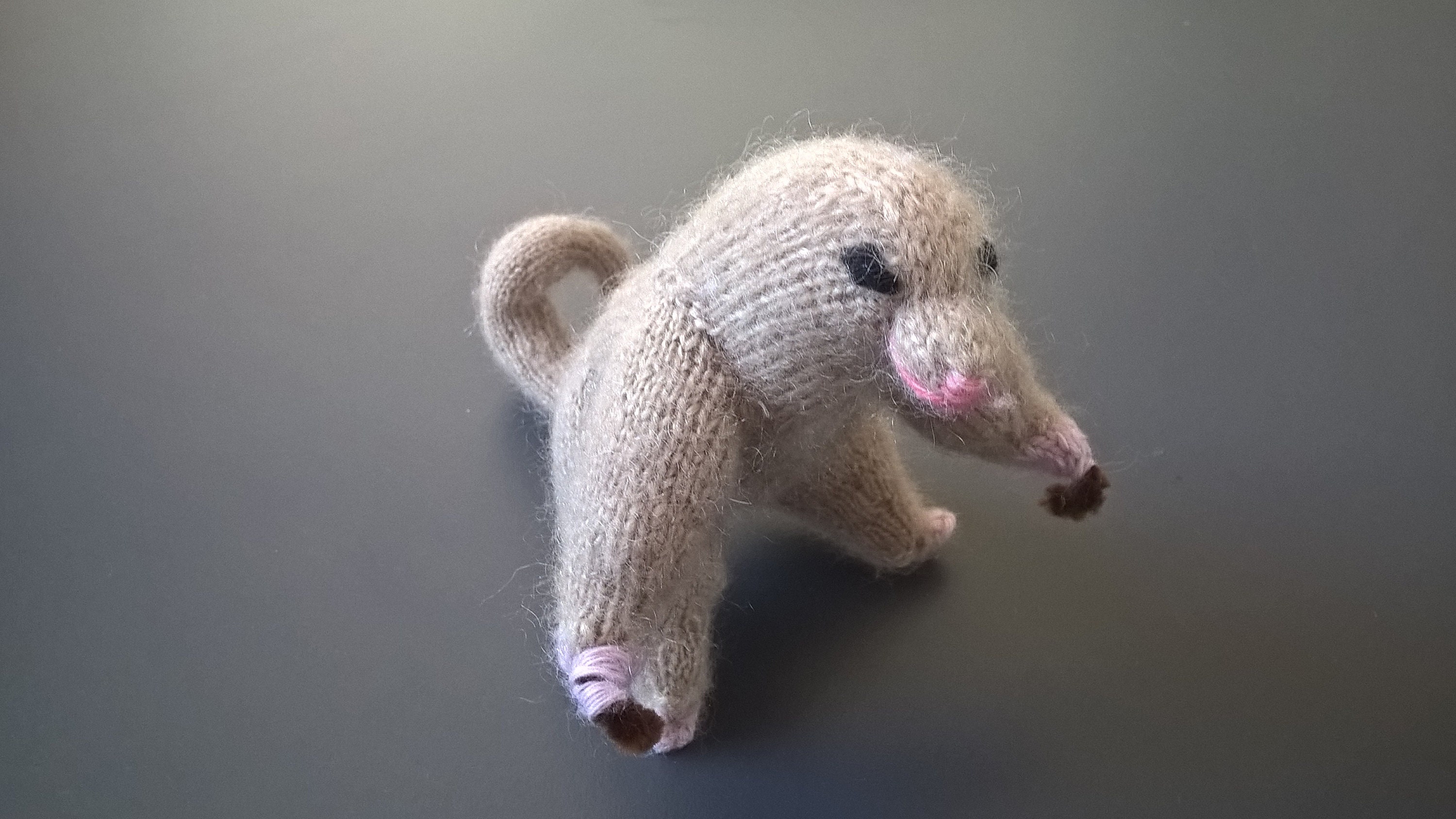 Silky Anteater (knitting Pattern) - Etsy