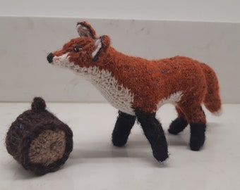 Red fox (knitting pattern)