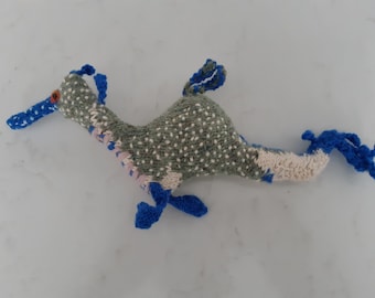 Weedy seadragon (knitting pattern)