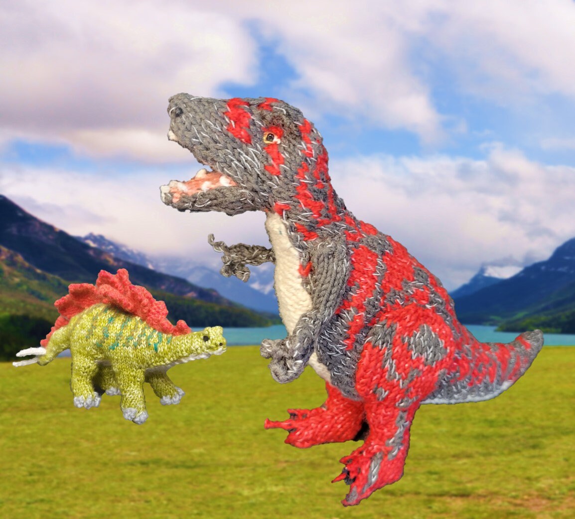 Allosaurus (knitting Pattern) - Etsy Australia