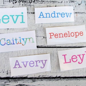 Name Decal - Vinyl Name Decal - Personalized Name Decal - Name Sticker - Tumbler Name Sticker - Yeti Name Decal - Car Decal - Laptop Decal