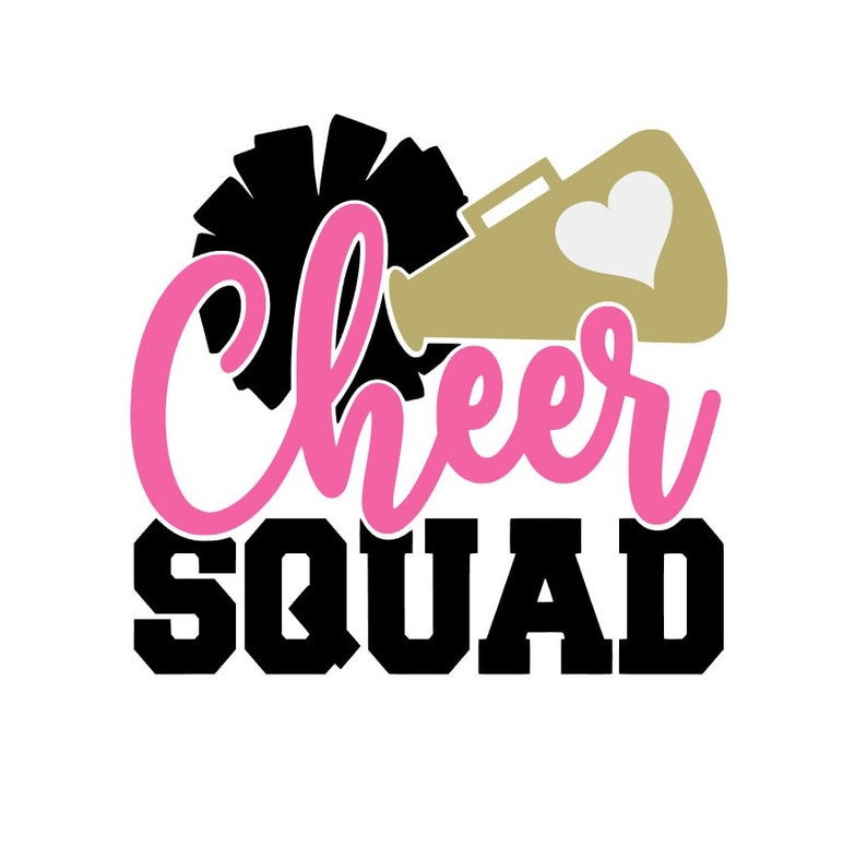 Vinyl Cheer Decal - Cheer Squad Decal - Cheerleading Vinyl Sticker ...
