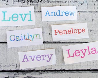 Name Decal - Vinyl Name Decal - Personalized Name Decal - Name Sticker - Tumbler Name Sticker - Yeti Name Decal - Car Decal - Laptop Decal