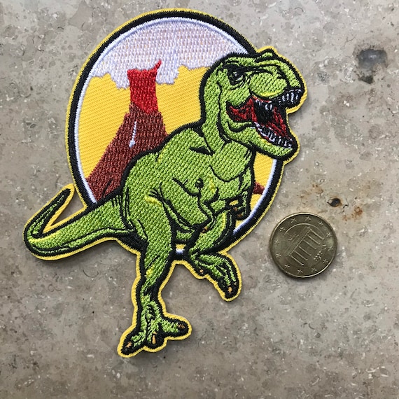 Green Dinosaur Iron On Patch, Embroidery Patch, Cute Kawaii Patch, Sew On  Patch, Craft Supply, DIY Patches 12