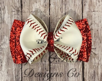 Baseball Listing #2 Sports Handmade Hair Bows Baseball Listing #2 Sports Handmade Hair Bows
