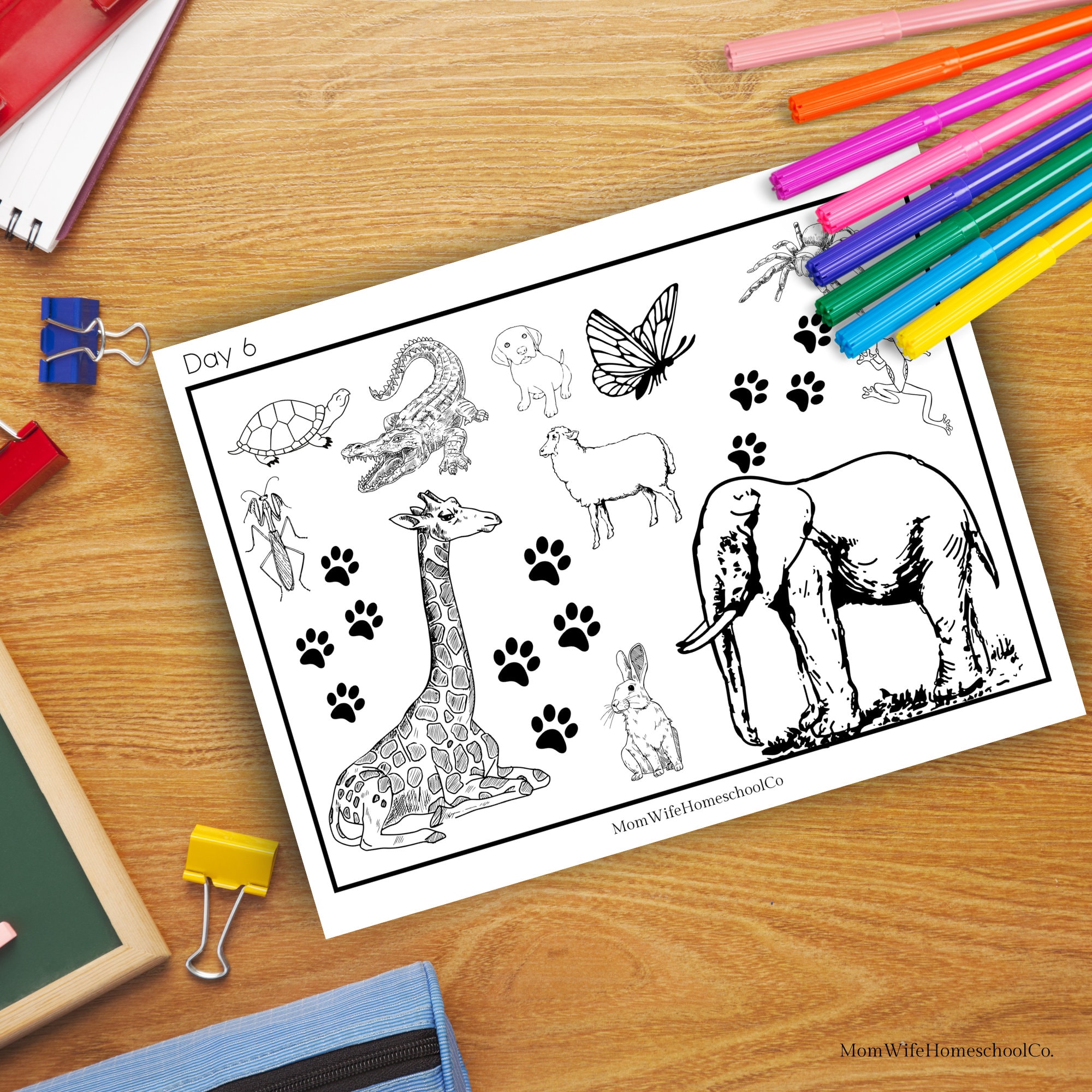 Days of Creation Coloring Pages, Creation Days Coloring Sheets