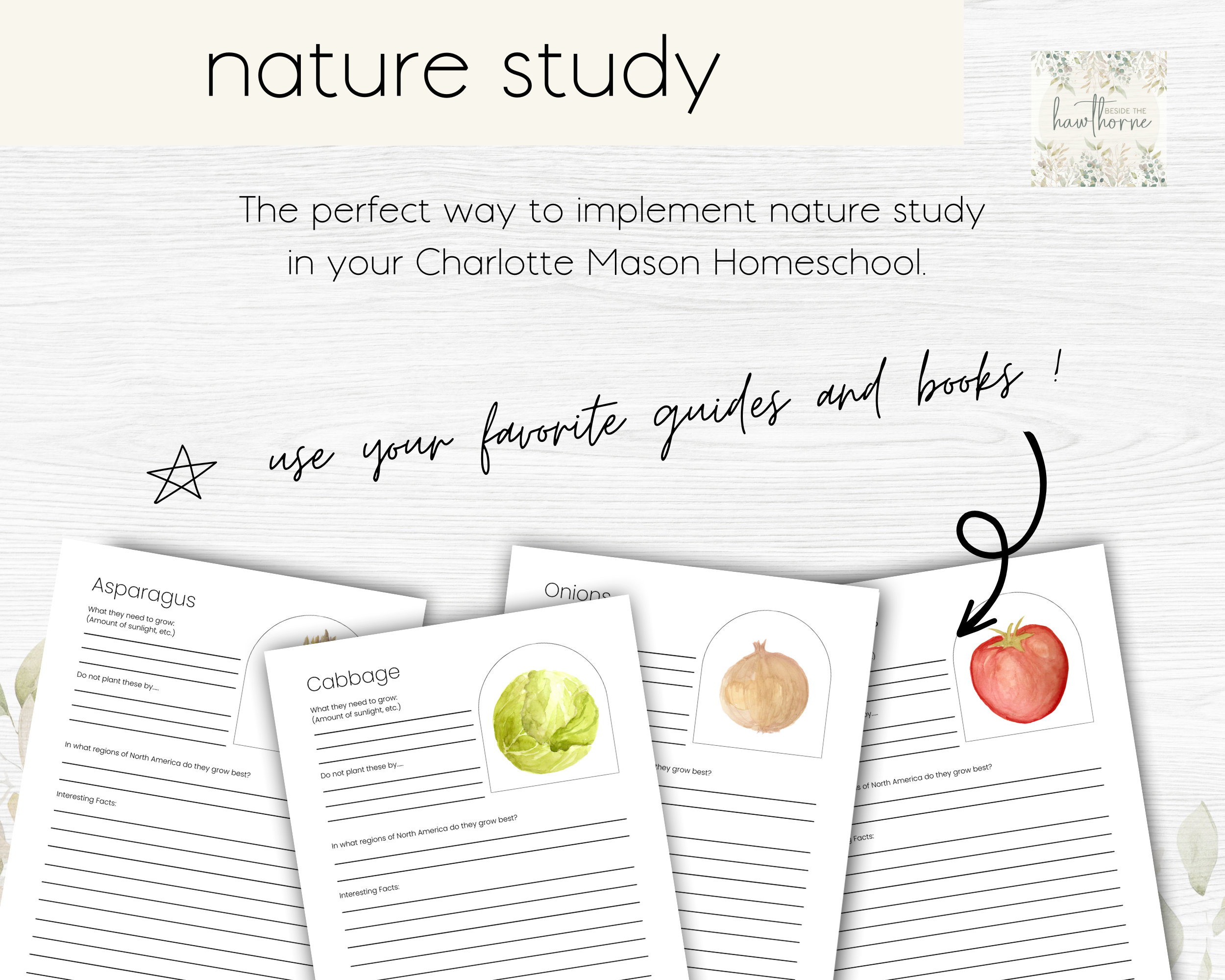 Garden Nature Study Unit, Unit Study, Homeschool Curriculum, Homeschool ...