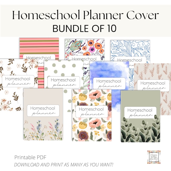 Lesson Plan Binder Covers Etsy