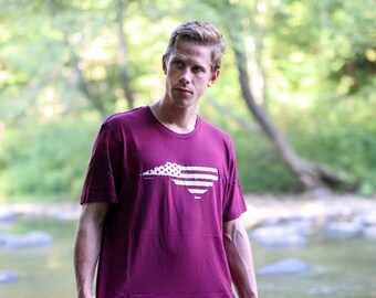 NC American Flag T-Shirt
