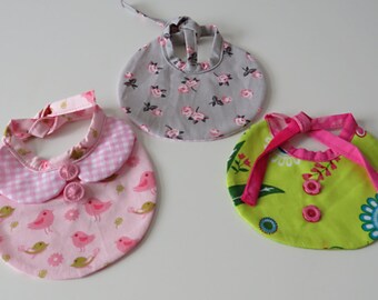 Doll Bibs...Play...Kids...Toys...Doll Clothes...Gifts...Birthday