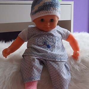 Doll dress with scarf ... image 8