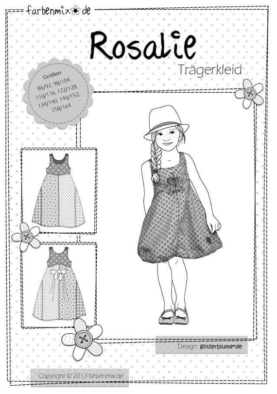 Farbenmix Schnittmuste Kleid Rosalie Schnittmuste Kleid Farbenmix Schnittmuste Farbenmix Rosalie Rosalie Sommerkleid Sommerkleid qVSzLUMpG