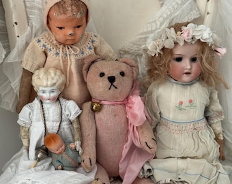 【みっちゃん さま】antique doll ୨୧ .·*° ペグドール a みっちゃん さま】antique doll ୨୧ .·*° ペグドール a