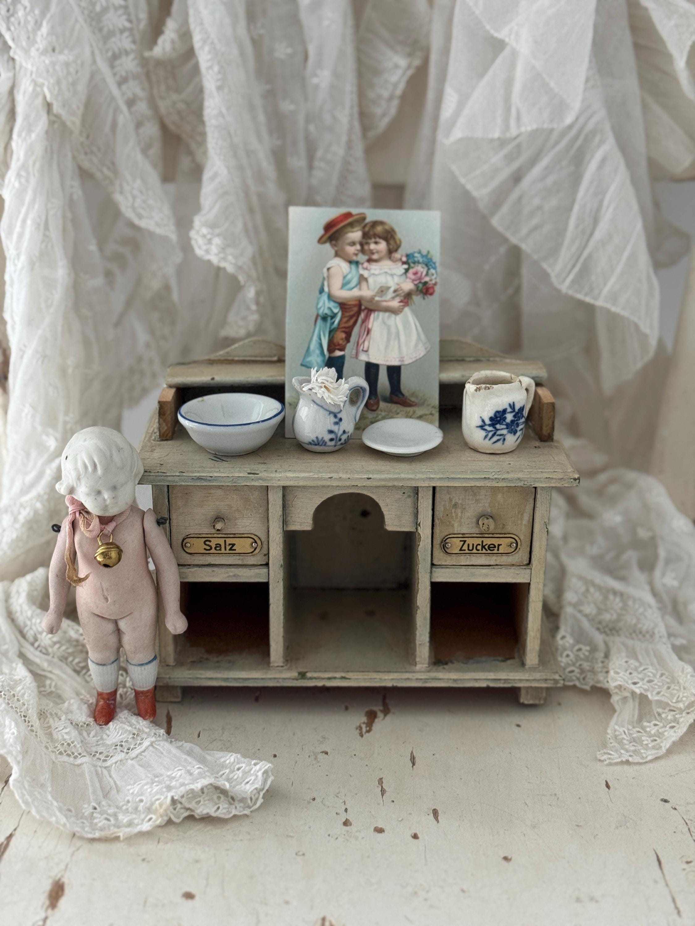 Toy Nomura - Ancienne maison de poupée en étain - 1950-1959