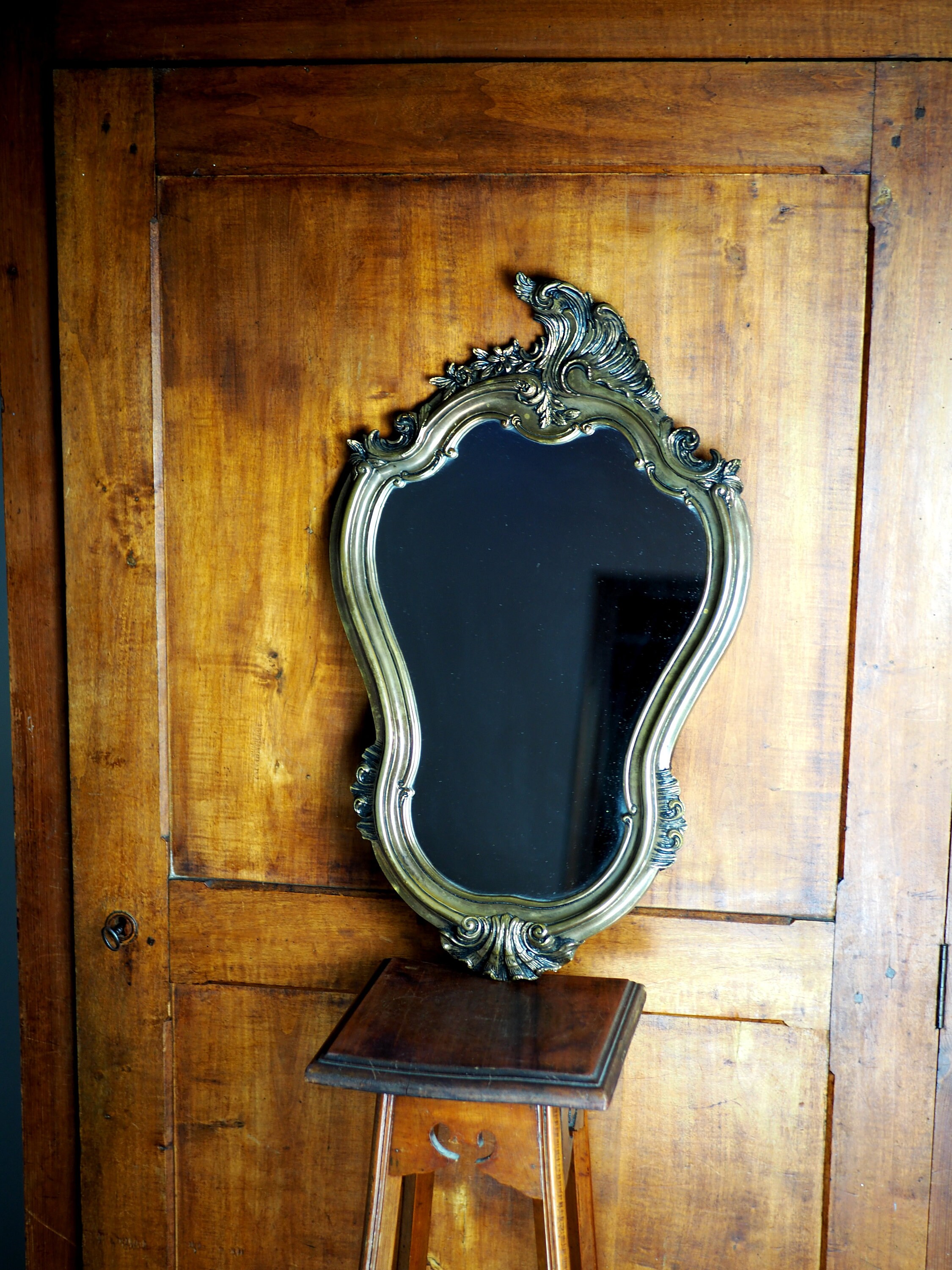 Grand Miroir À Coquille
