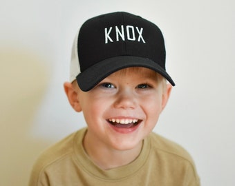 Personalized Embroidered Kids Toddler Mesh Trucker Hat