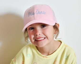 Personalized Embroidered Kids Toddler Mesh Trucker Hat