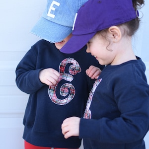 Custom kids letter hat toddler hat personalized kids hat adult custom hat toddler hat personalized kids hat kids baseball hat image 4