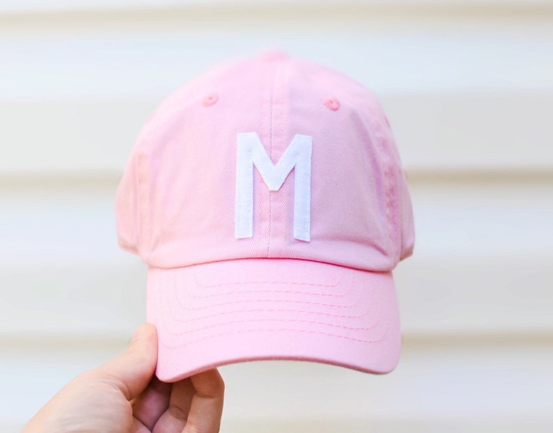 Custom kids letter hat toddler hat personalized kids hat adult custom hat toddler hat personalized kids hat kids baseball hat image 2