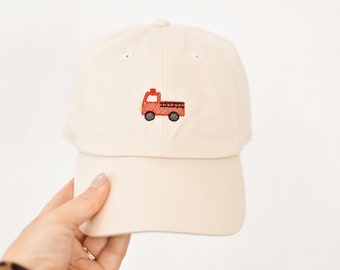 Emergency Vehicle Baseball Cap | Toddler Firefighter hat | Kids Police hat | Emergency Services baseball cap | kids baseball cap | toddler