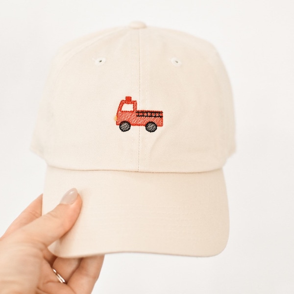 Emergency Vehicle Baseball Cap | Toddler Firefighter hat | Kids Police hat | Emergency Services baseball cap | kids baseball cap | toddler