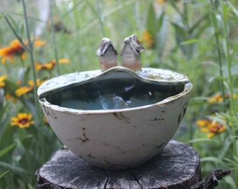 Bird bath, bird bath, bird bathtub, garden ceramics, garden decoration