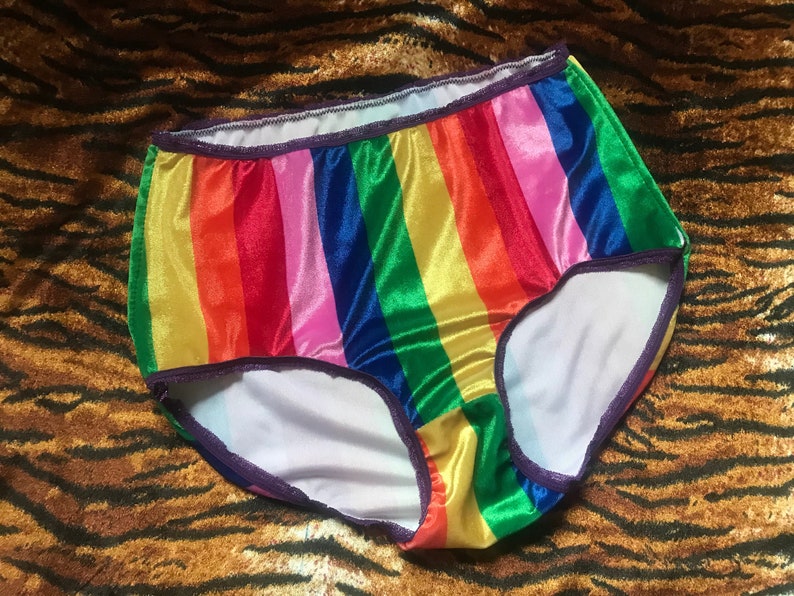 Made To Order Velvet Lingerie Set Bralette Set in Rainbow Printed Velvet Handmade Lingerie Set.