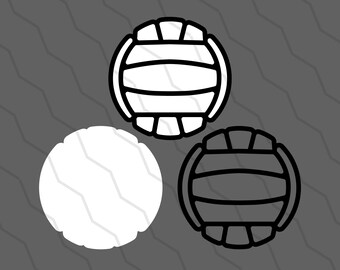 Volleyball SVG & DXF - Volleyball SVG for Cricut, Silhouette, Laser Cutter, etc.