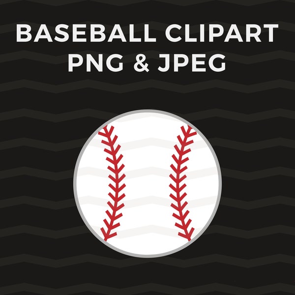 Baseball Clipart - Baseball PNG - Baseball Clip art - Baseball JPEG - Commercial Use OK