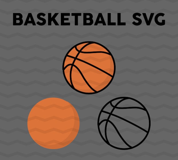Download Basketball Svg Basketball Svg For Cricut Silhouette Laser Etsy
