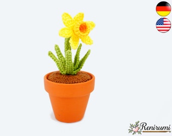 Haakpatroon narcis • Renirumi