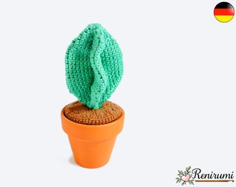 Crochet Pattern Cactus • Renirumi