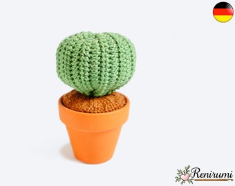 Crochet Pattern Cactus • Renirumi