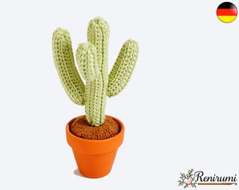 Häkelanleitung Kaktus • Renirumi