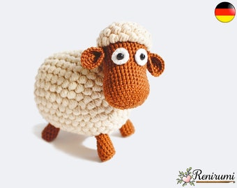 Crochet Pattern Sheep • Renirumi