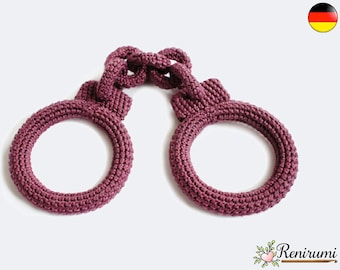 Crochet Pattern Handcuffs • Renirumi