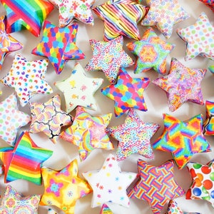 DIY 100 Rainbow Lucky Stars Origami Paper Strips Paper Stars image 4