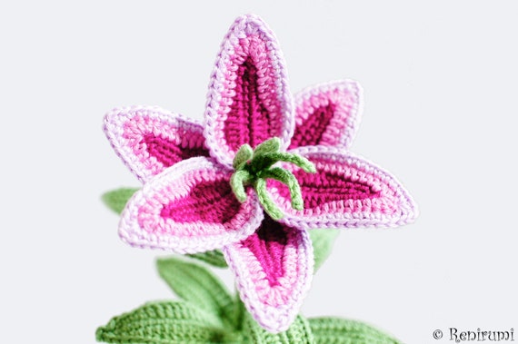 Häkelanleitung Lilie Renirumi