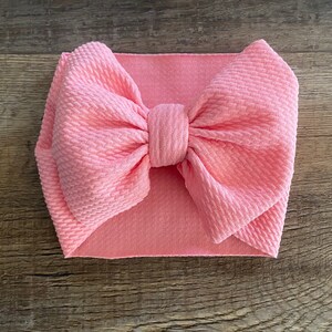 New Rose Head Wrap, Oversized Bows, Headband for Babies, Big Bow Headband, Baby Girl, Baby Toddler Girl