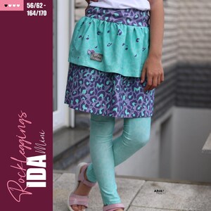 Skirt leggings &quot;Ida Mini&quot; - pattern and sewing instructions