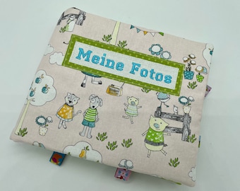 From 46,90 Euro: Crumple children's photo album with embroidered name