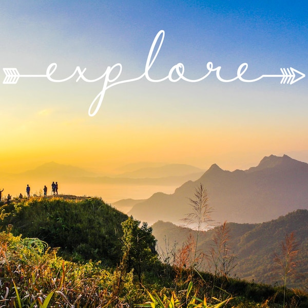 Camping Cup Decal Etsy