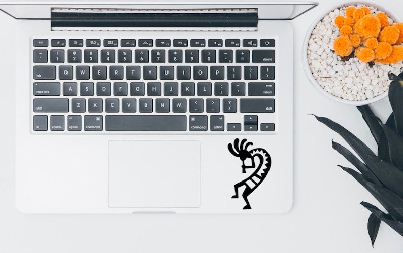 Kokopelli Vinyl Decal – Southwestern Car Window Sticker image 2