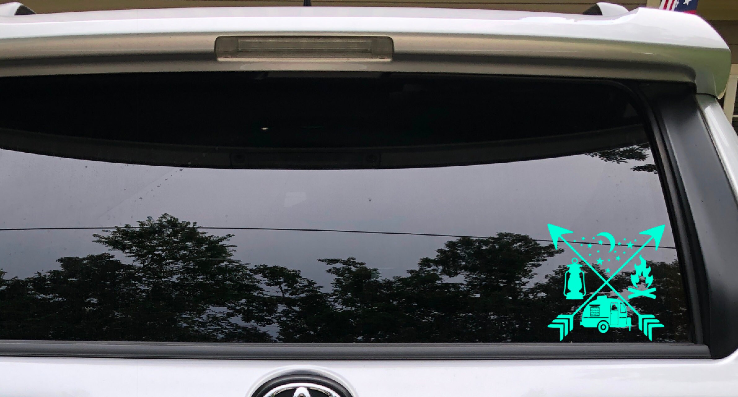 Camper RV Vinyl Decal – Adventure Car Window Sticker - Etsy