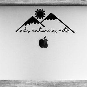 Adventure Awaits Vinyl Sticker Vinyl Decal Car Window - Etsy