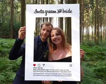 Photo frame wedding "Instagram Post"